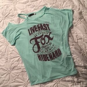 Slouch Tee , Mint Colored - Worn once!